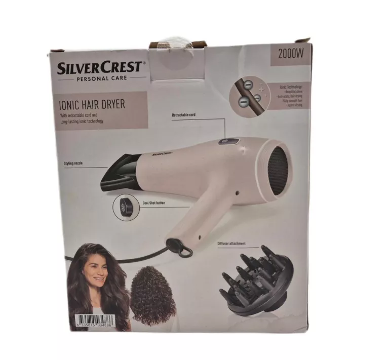 SILVERCREST PERSONAL CARE SUSZARKA DO WŁOSÓW Z JONIZACJĄ