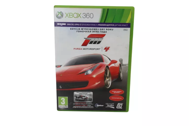 GRA XBOX 360 FORZA MOTORSPORT 4