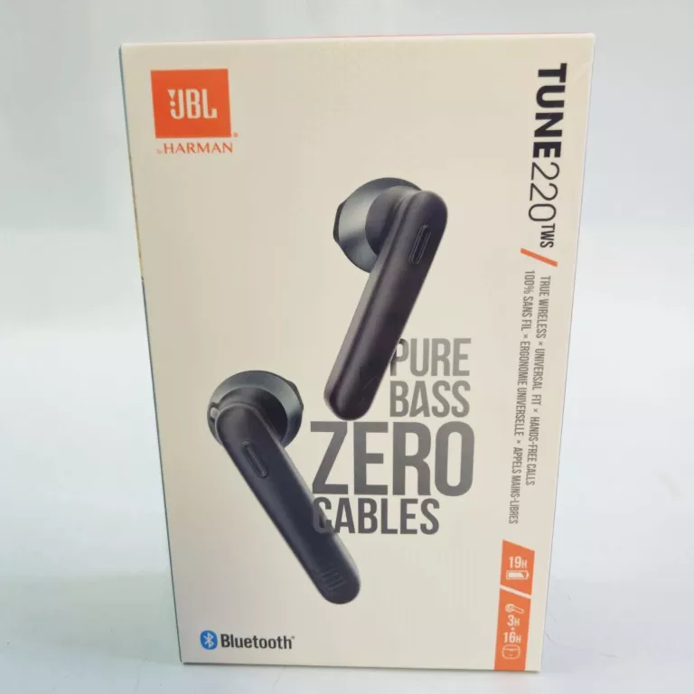 SŁUCHAWKI BEZPRZEWODOWE DOUSZNE JBL TUNE 220TWS