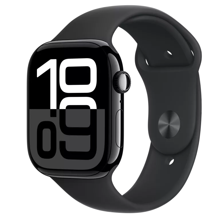 APPLE WATCH SERIES 10 46MM GPS CZARNY ALUMINIUM A2999 ML NIEOTWARTY PLOMBA