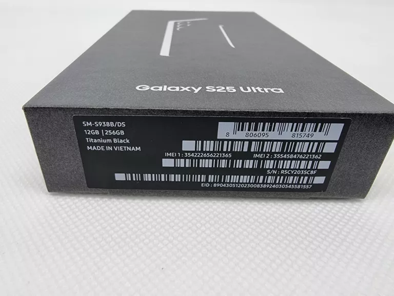SAMSUNG GALAXY S25 ULTRA 12/256GB CZARNY