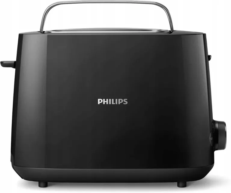 TOSTER PHILIPS HD2581/90 CZARNY 830W CZARNY OPIEKACZ DO KANAPEK NOWOCZESNY