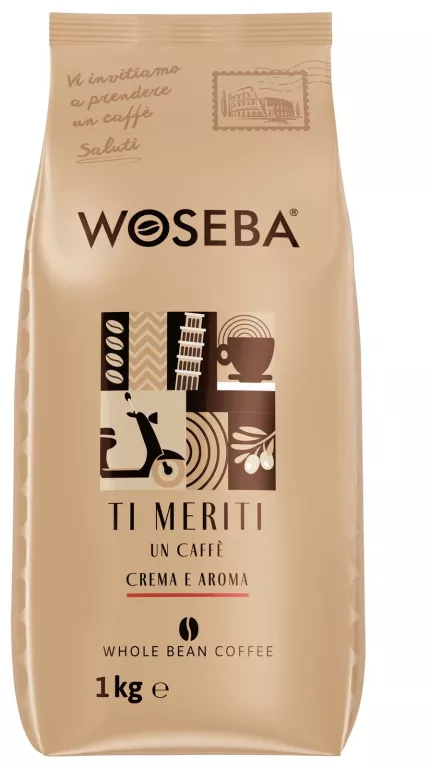 WOSEBA TI MERITI CREMA A AROMA KAWA ZIARNISTA 1KG