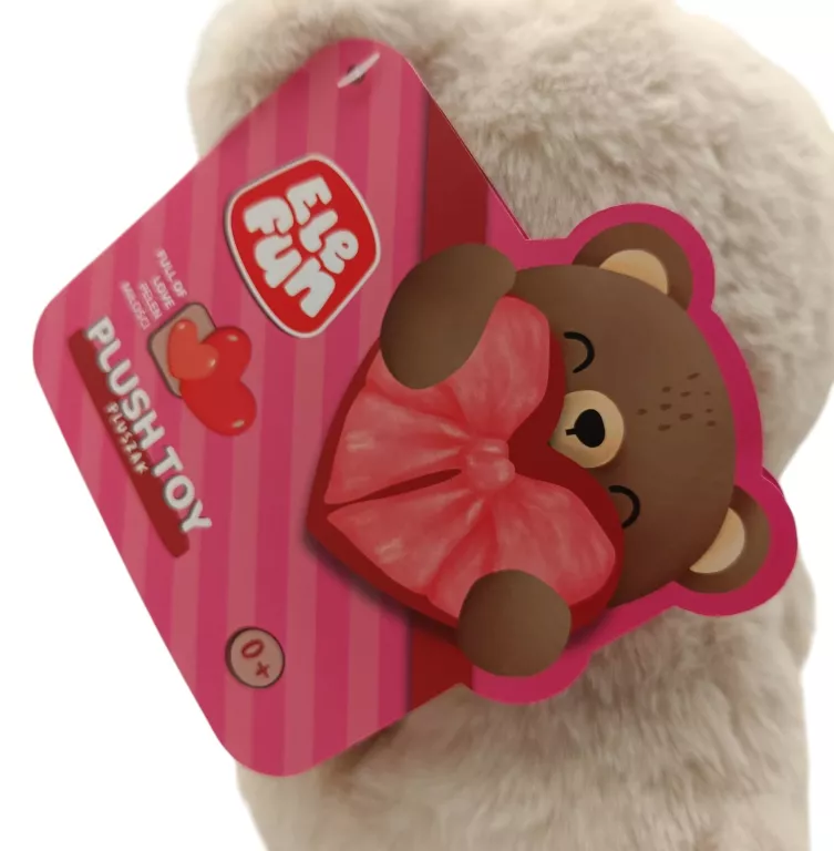 PLUSZAK ELEFUN PLUSH TOYS MIŚ BEŻOWY