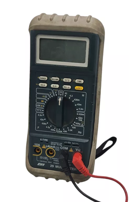 MIERNIK CHY 29 MULTIMETR F2 10A /600V F1 0,5A/250V