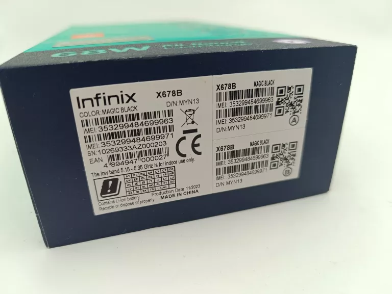 TELEFON INFINIX NOTE 30 PRO 8/256 GB GW KOMPLET