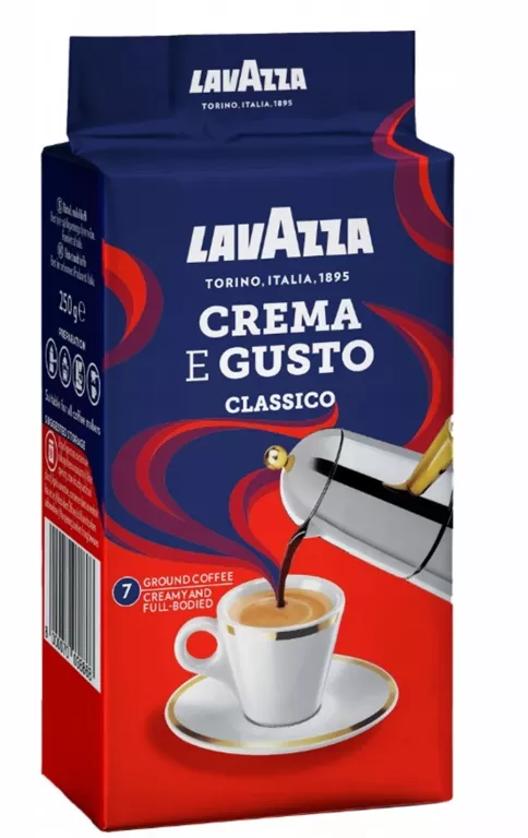 KAWA MIELONA LAVAZZA CREMA E GUSTO CLASSICO 250G