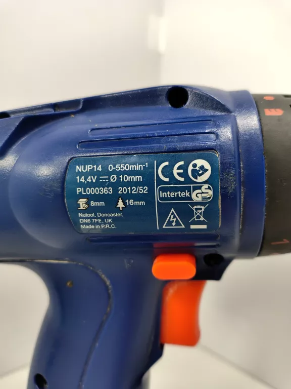 WKRĘTARKA NUPOWER EVOLUTION NUP14 14,4V + AKU + ŁADOWARKA