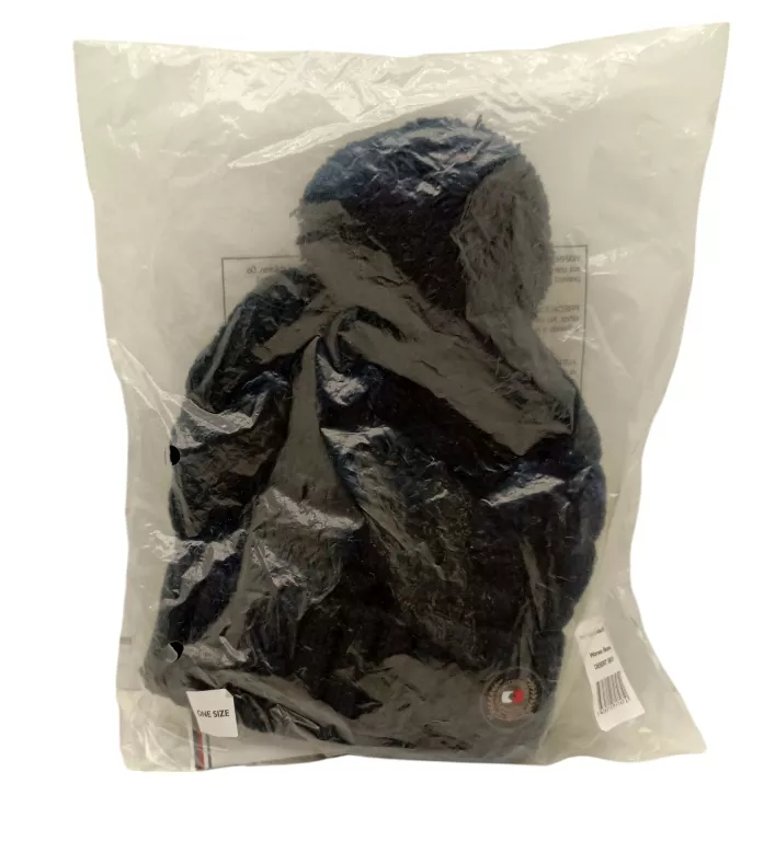 TOMMY HILFIGER CZAPKA DZIANINOWA EQUESTRIAN DESERT SKY DAMSKA BEANIE