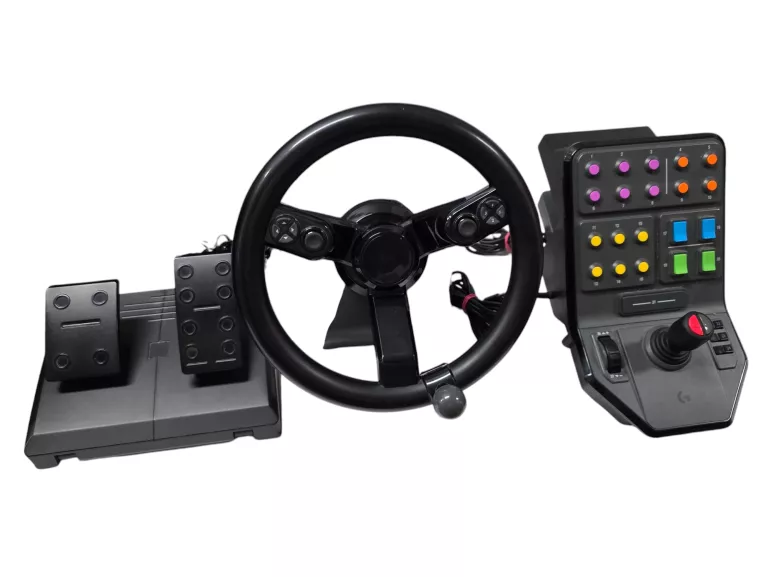 KIEROWNICA KIEROWNICA LOGITECH G SAITEK FARM SIM CONTROLLER *SUPER STAN!!*