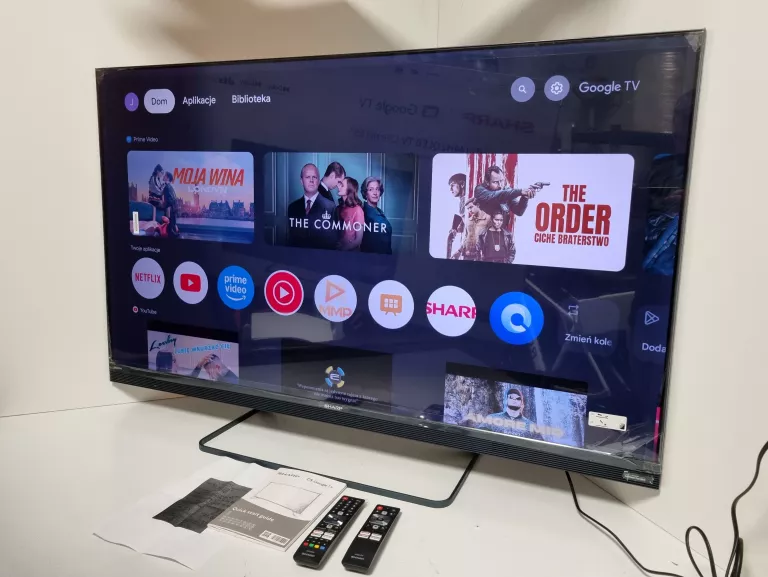 TV SHARP 55FQ8EG LED 4K 144HZ GOOGLE TV QUANTUM #IGŁA