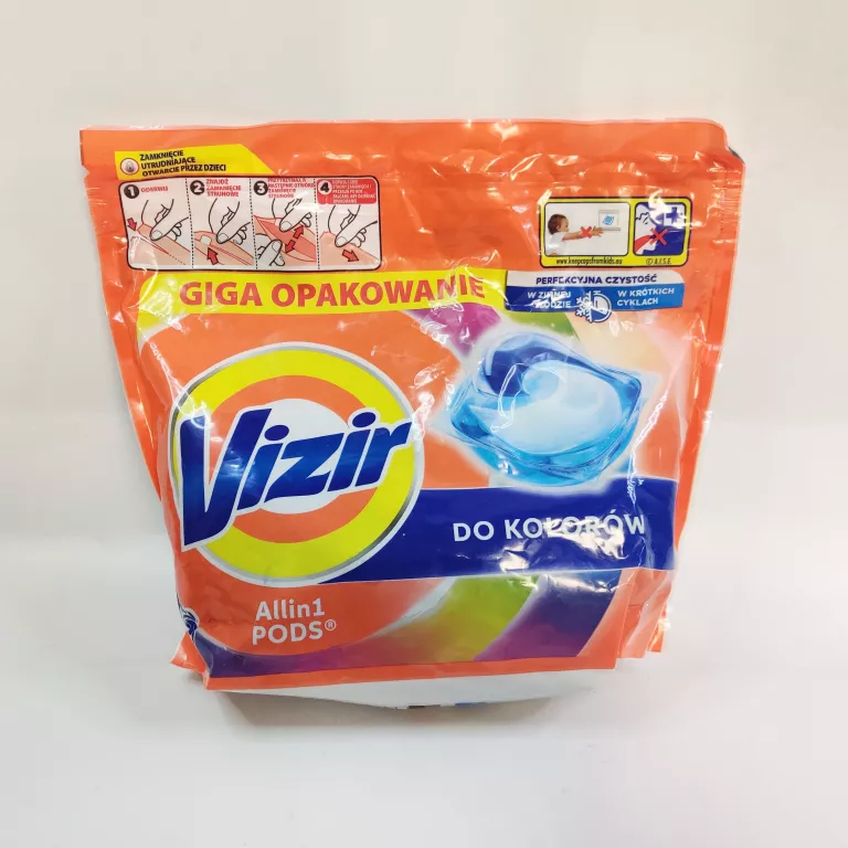 VIZIR ALL-IN-1 PODS KAPSUŁKI DO PRANIA COLOR 60 SZT.