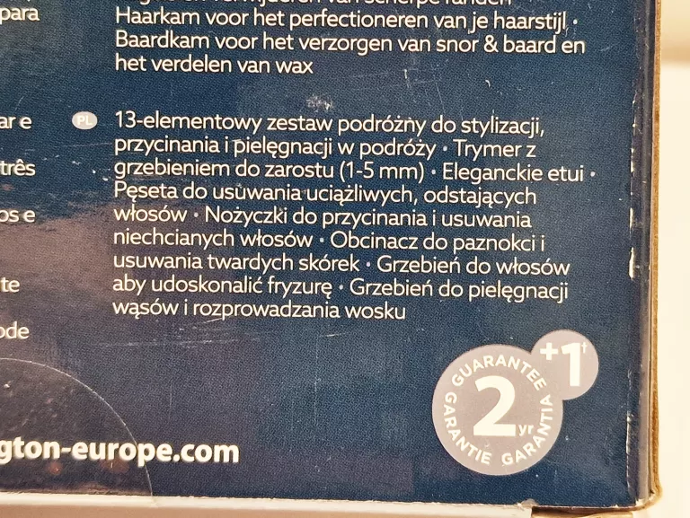 MĘSKI TRYMER DO STYLIZACJI DO NOSA USZU BRWI ZESTAW REMINGTON NE3890