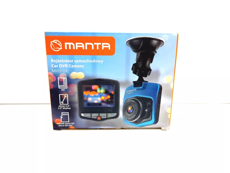 KAMERA REJESTRATOR SAMOCHODOWA MANTA MM310X