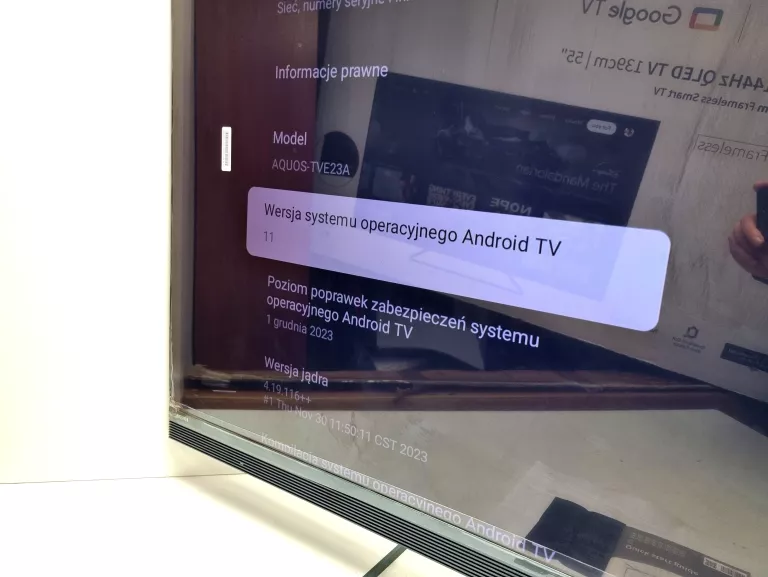 TV SHARP 55FQ8EG LED 4K 144HZ GOOGLE TV QUANTUM #IGŁA