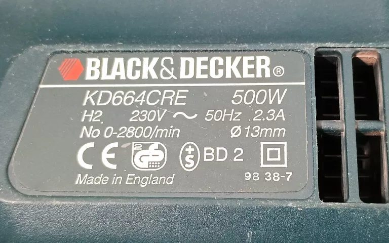 WIERTARKA BLACK DECKER 500W PUD