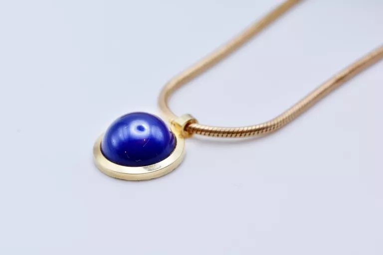 wyjatkowy-zloty-naszyjnik-z-niebieskim-kamieniem-zloto-585-45-cm-zmijka-rodzaj-2205-2