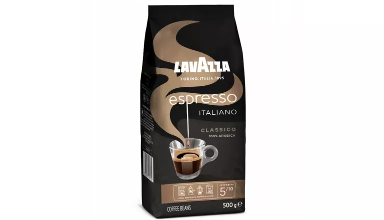 KAWA ZIARNISTA ARABICA LAVAZZA CAFFE ESPRESSO ITALIANO CLASSICO 500 G