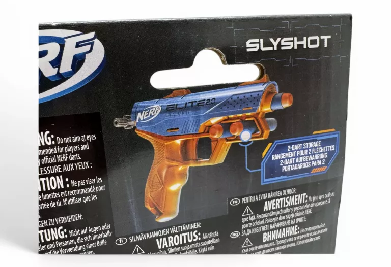 WYRZUTNIA NERF ZE STRZAŁKAMI ELITE 2.0 SLYSHOT JAK NOWE!!