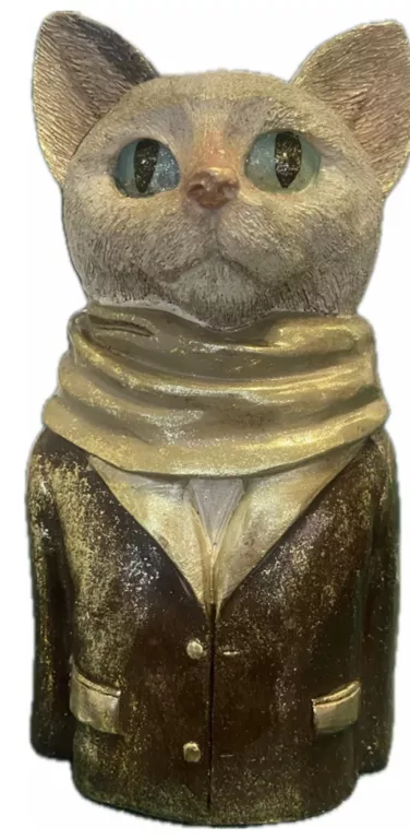 KOT RZEZBA NANUNANA 24 CM X 10CM
