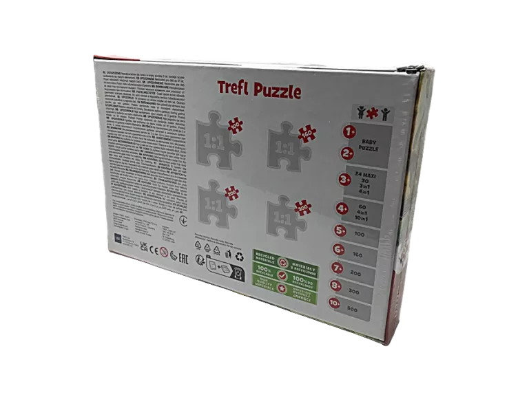 PUZZLE TREFL WALCZĄCE TYRANOZAURY