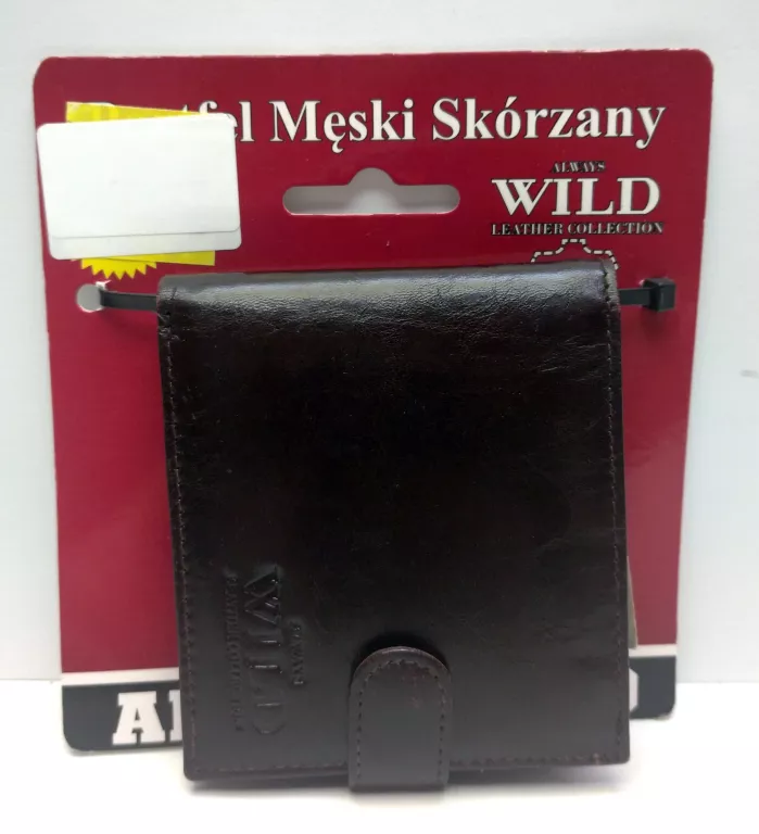 PORTFEL MĘSKI SKÓRZANY ALWAYS WILD LEATHER COLLECTION