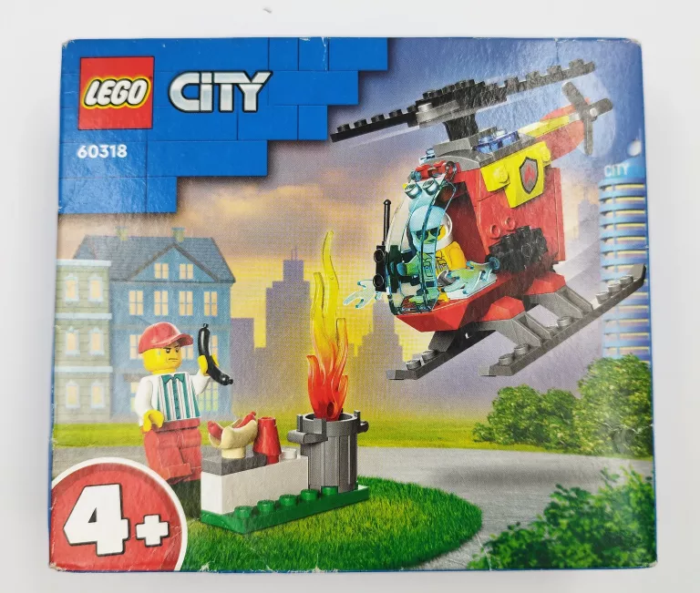 KLOCKI LEGO CITY 60318 HELIKOPTER STRAŻACKI