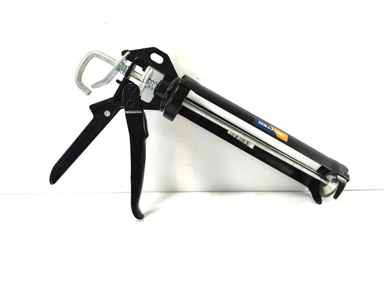 PISTOLET CARTOUCHE MASTIC ET COLLE DEXTER ACIER NOIR