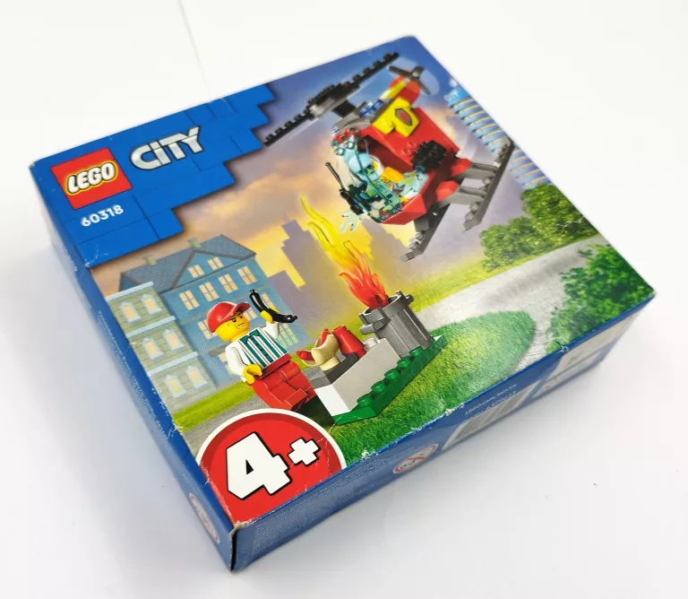 KLOCKI LEGO CITY 60318 HELIKOPTER STRAŻACKI