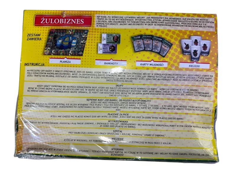 ŻULOBIZNES GRA TOWARZYSKA