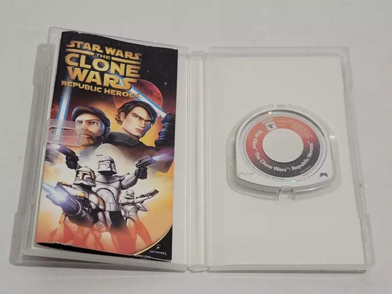 GRA PSP STAR WARS THE CLONE WARS REPUBLIC HEROES