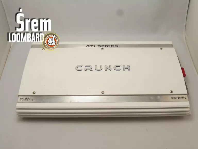 WZMACNIACZ CRUNCH GTI 1500, SOLO, DB STAN!