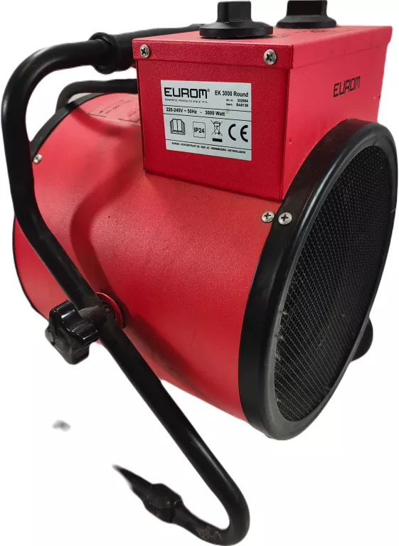 NAGRZEWNICA GRZEJNIK ELEKTRYCZNY EUROM EK 3000 TERMOWENTYLATOR