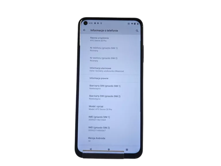 TELEFON HTC DESIRE 20 PRO 6GB / 128GB