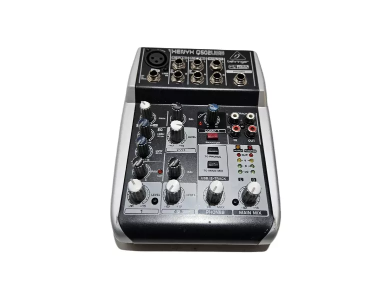 MIKSER BEHRINGER XENYX Q502USB 5 - KANAŁOWY