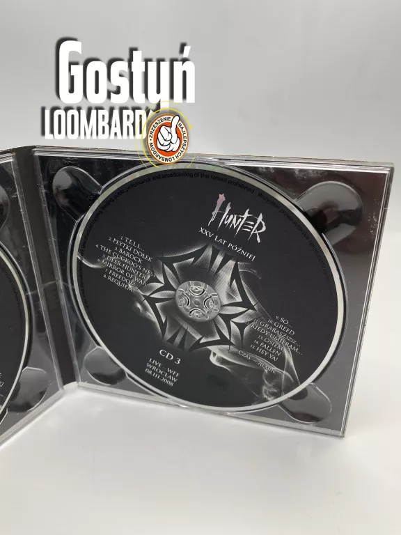 HUNTER - XXV LAT PÓŹNIEJ 3 CD