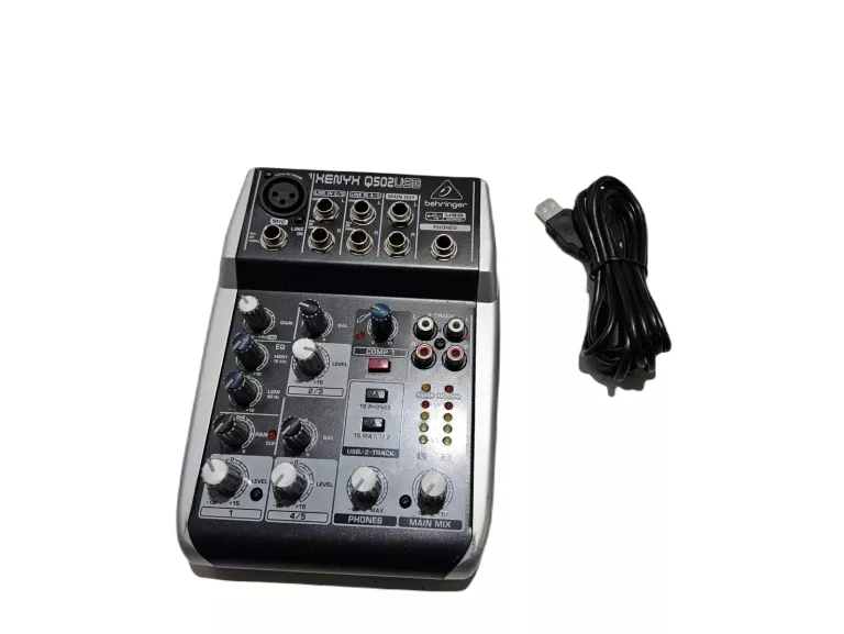 MIKSER BEHRINGER XENYX Q502USB 5 - KANAŁOWY