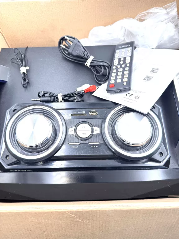 BOOMBOX 120W IBIZA SPLBOX120 ZESTAW