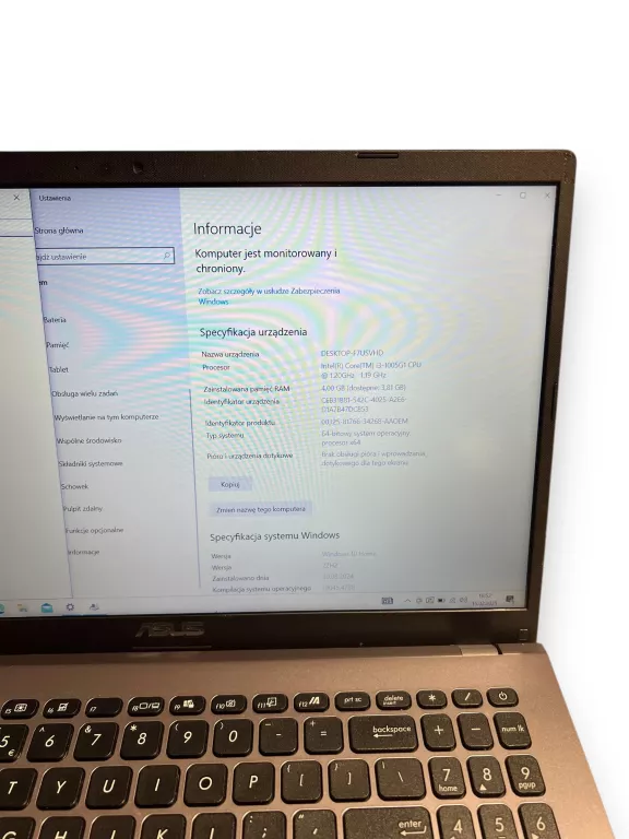 LAPTOP ASUS A509J I3-1005G1 4/256GB