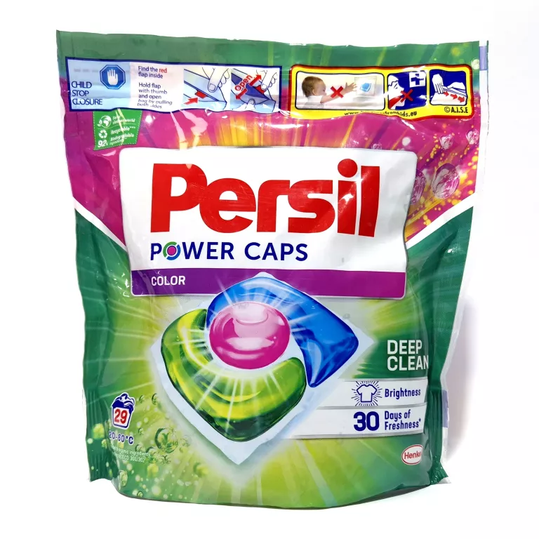 PERSIL POWER CAPS KAPSUŁKI DO PRANIA KOLORU 29 SZT