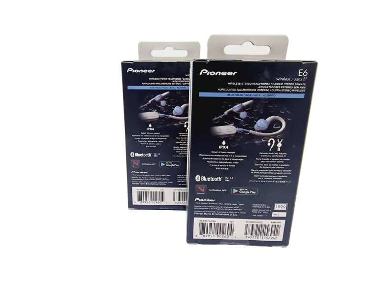 SŁUCHAWKI PIONEER E6 WIRELESS SE-E6BT-L