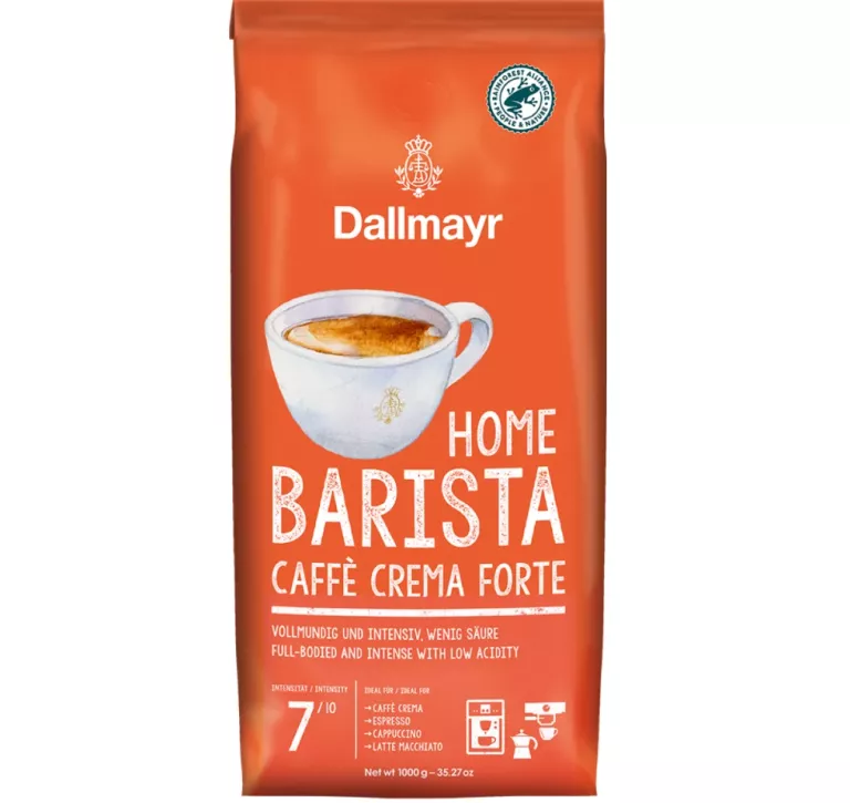 DALLMAYR BARISTA CAFFE CREMA FORTE 1KG KAWA ZIARNISTA