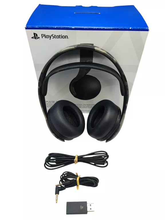 SŁUCHAWKI BEZPRZEWODOWE SONY PS5 PS4 PULSE 3D MORO