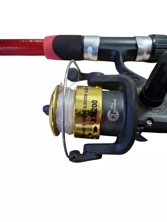 WĘDKA TELESKOPOWA MIRCALE FISH 2,4M 40-30G KOŁOWROTEK RUMPOL XM200