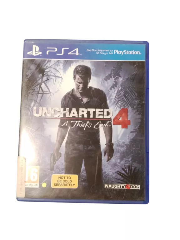 PS4 UNCHARTED 4 KRES ZŁODZIEJA SONY