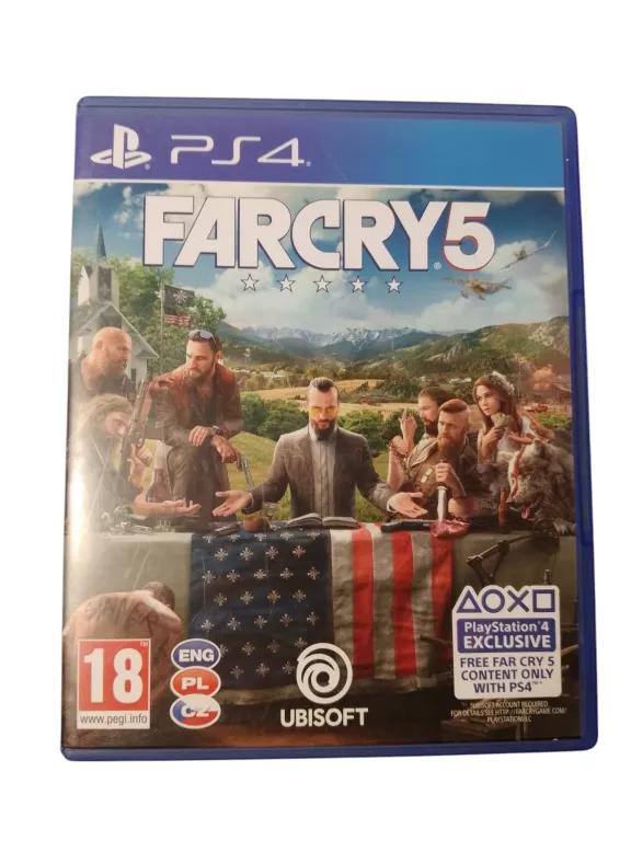 PS4 FAR CRY 5 FARCRY 5