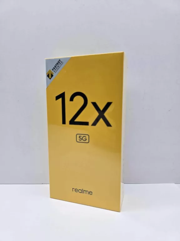 SMARTFON REALME 12X 5G 6/128GB JAK NOWY!! FOLIA