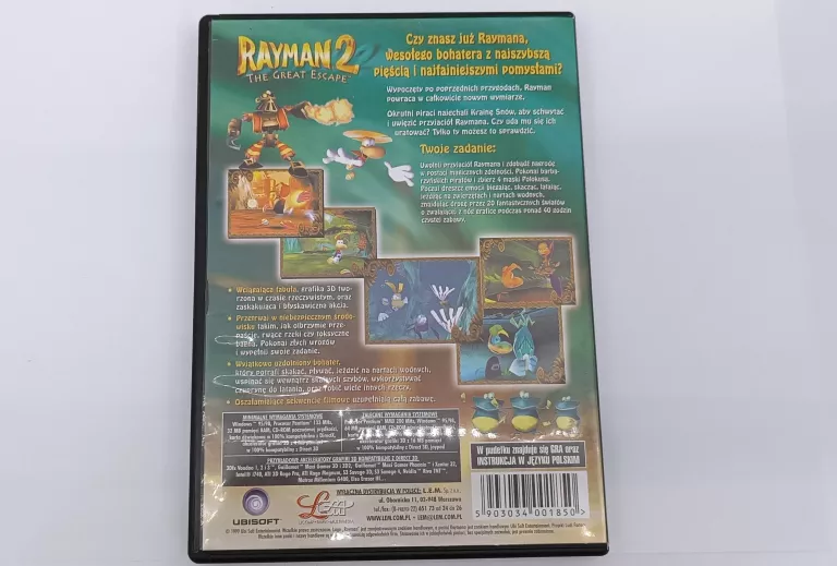 GRA PC RAYMAN 2 THE GREAT ESCAPE