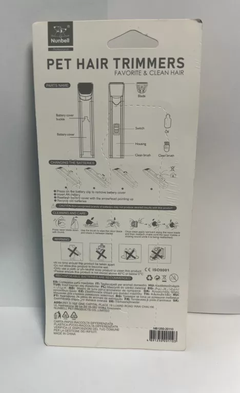 RÓŻOWA MASZYNKA DO STRZYŻENIA PSÓW / MINI TRYMER DLA PSA KOTA