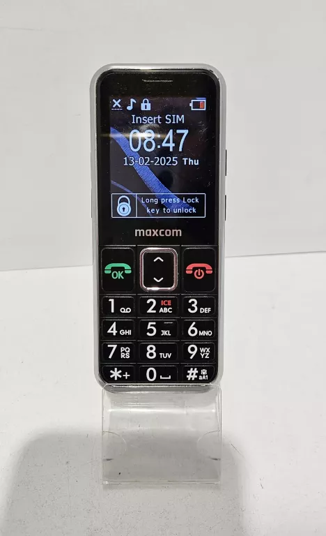 TELEFON KOMÓRKOWY MAXCOM MM730 32 MB / 32 MB 2G CZARNY